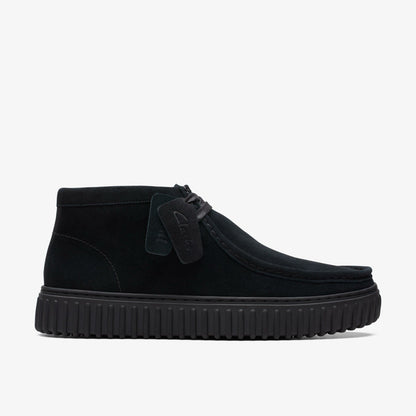 Torhill Hi Black Suede - Clarks Featured
