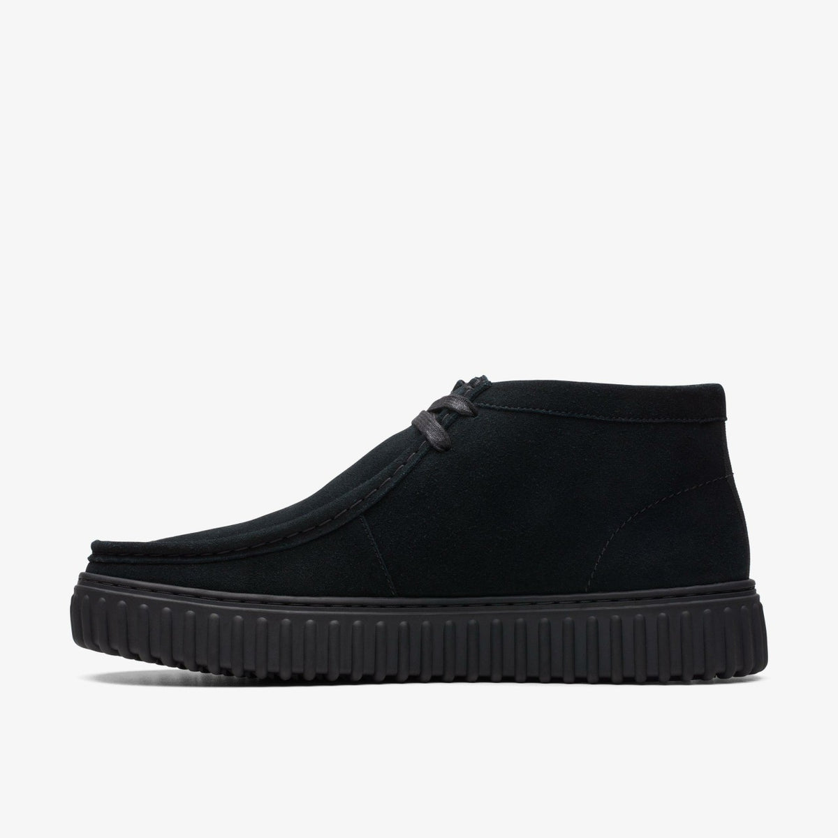 Torhill Hi Black Suede - Clarks Featured