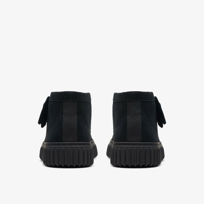 Torhill Hi Black Suede - Clarks Featured
