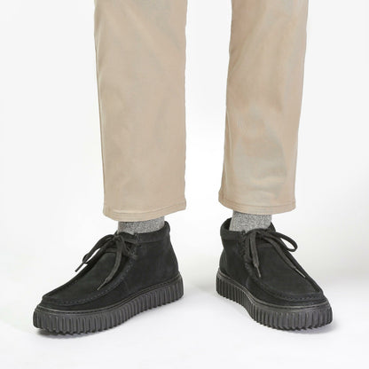 Torhill Hi Black Suede - Clarks Featured