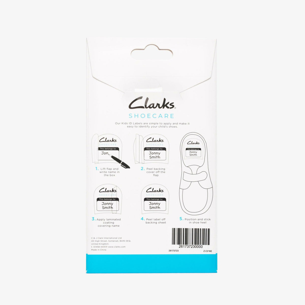ID Labels N/A - Clarks Signature