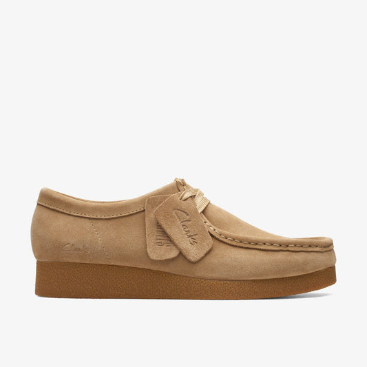 Wallabee EVO Shoe Dark Sand Suede - Clarks Special Offer