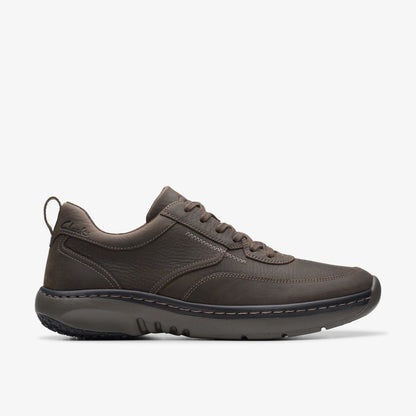 Clarks Pro Lace Dark Brown Tumbled - Clarks Deals