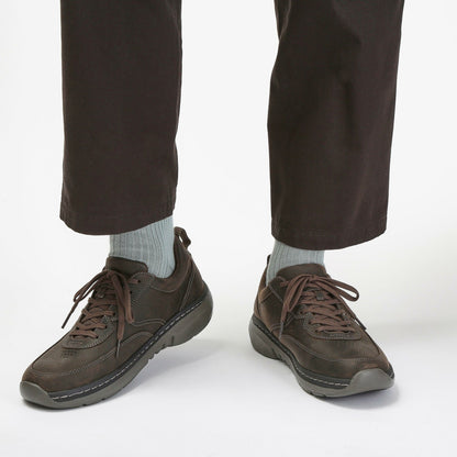 Clarks Pro Lace Dark Brown Tumbled - Clarks Deals
