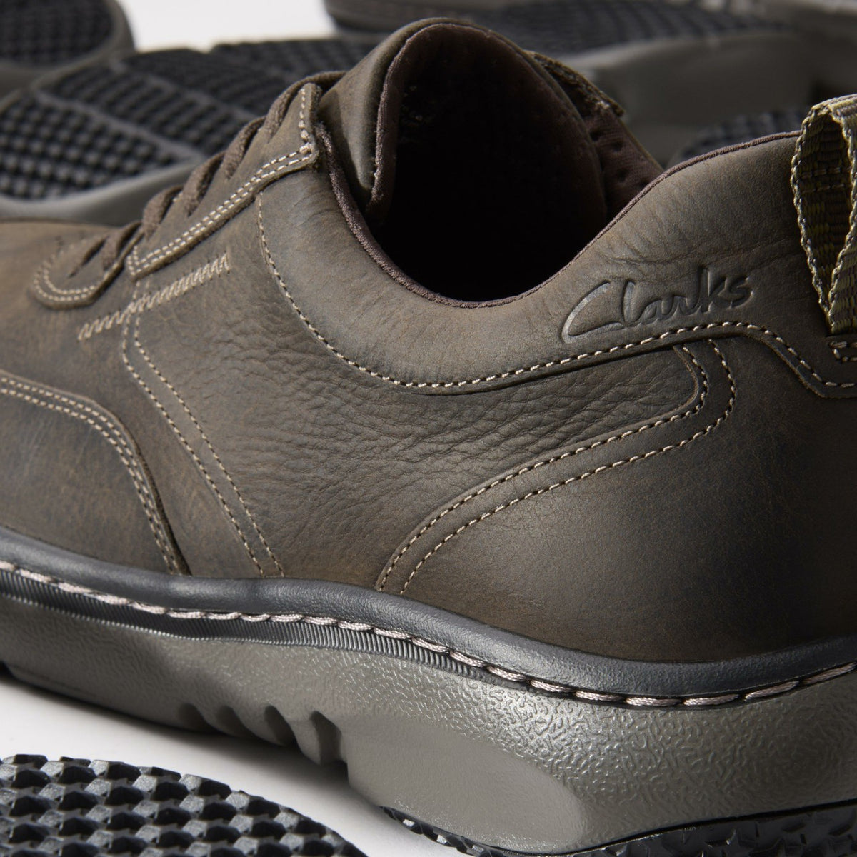 Clarks Pro Lace Dark Brown Tumbled - Clarks Deals