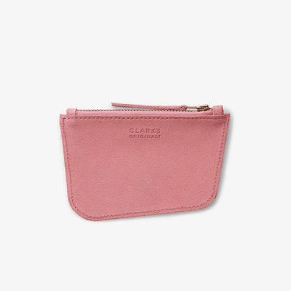 Wallabee Coin Pink Suede - Clarks Everyday