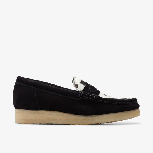 Wallabee Loafer Cow Print HairOn - Clarks Featured