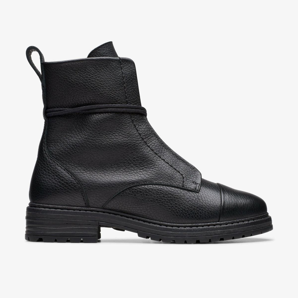 Rixley Lace Black Leather - Clarks Special Offer