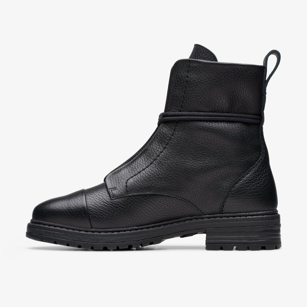 Rixley Lace Black Leather - Clarks Special Offer