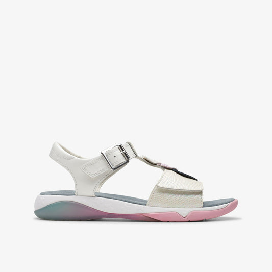 Osian Charm Kid White - Clarks Deals