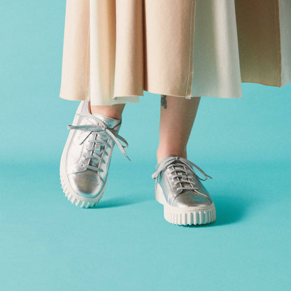Mayhill Walk Silver Metallic - Clarks Sale