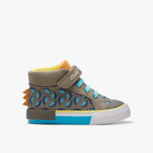 Foxing Roar Hi Toddler Sage Combination - Clarks Best Seller