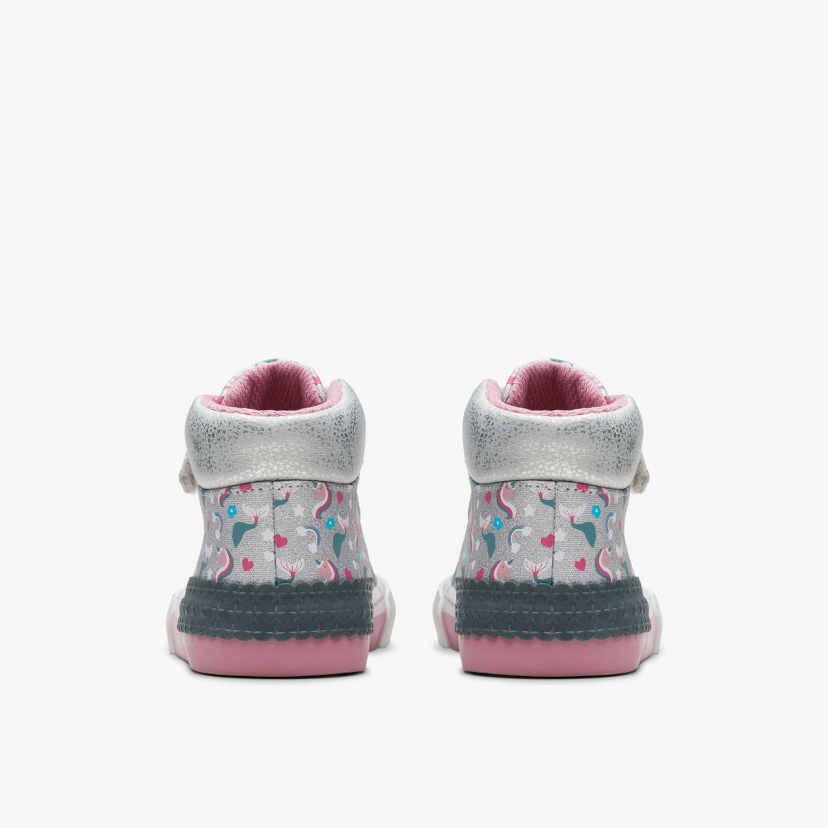 Foxing Halo Hi Toddler Silver - Clarks Value