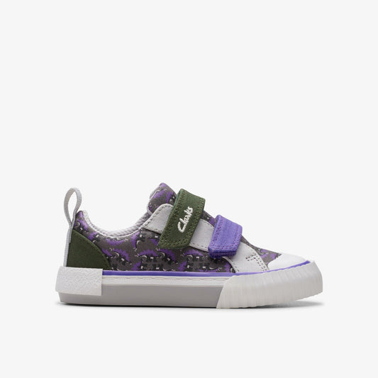 Foxing Steggy Toddler Grey Combination - Clarks Customer Favorite