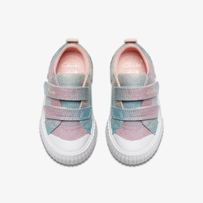 Foxing Brill Toddler Pastel - Clarks Trending