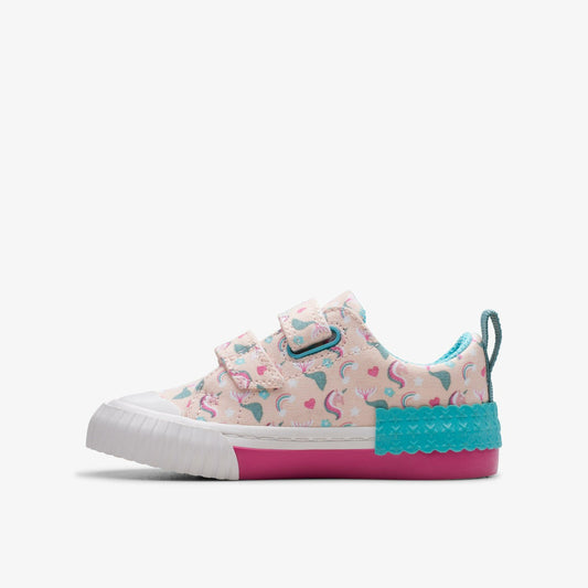 Foxing Myth Toddler Pink Multicolour - Clarks Premium