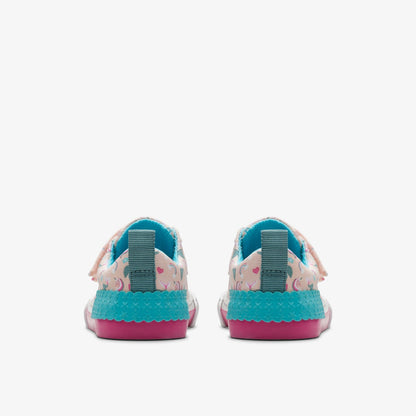Foxing Myth Toddler Pink Multicolour - Clarks Premium