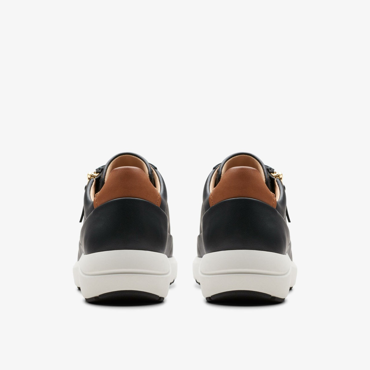 Tivoli Zip Black Leather - Clarks Special Offer