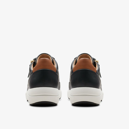 Tivoli Zip Black Leather - Clarks Special Offer