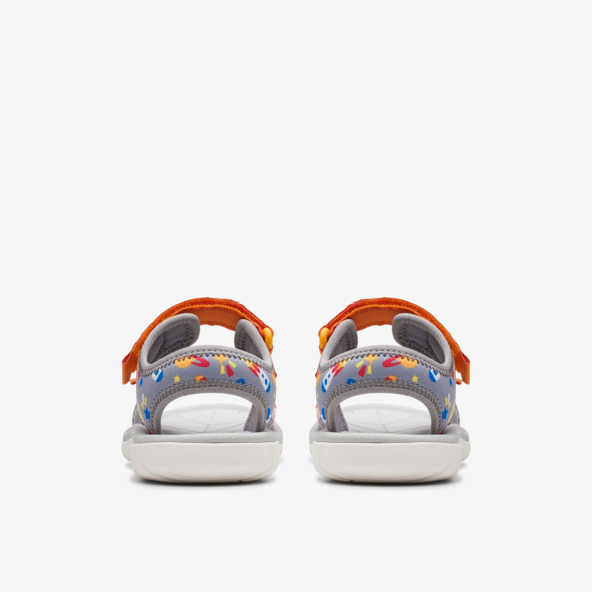 Surfing Tide Kid Grey/Orange - Clarks Top Pick