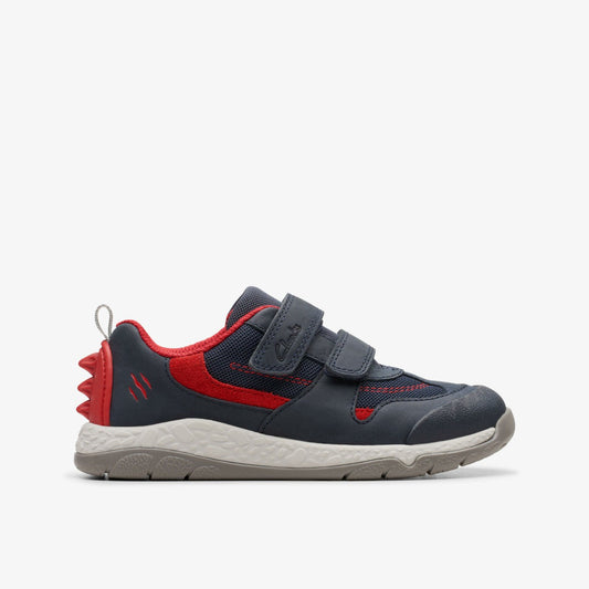 Steggy Tail Kid Navy - Clarks Signature