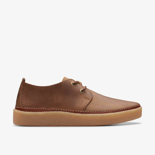 Clarkwood Low Beeswax Leather - Clarks Featured