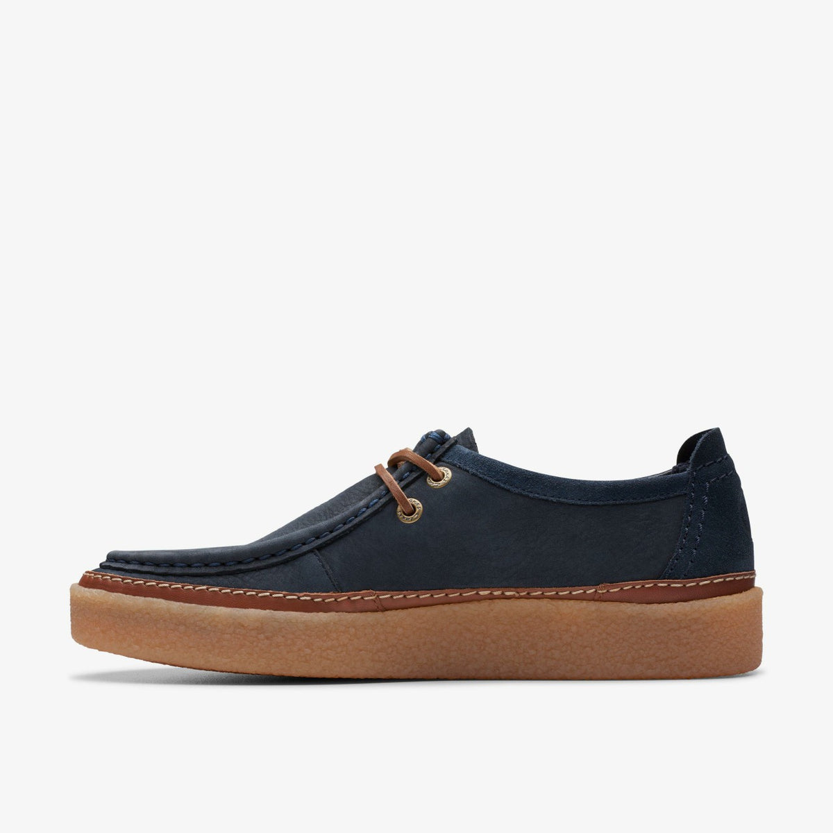 Clarkwood Moc Navy Nubuck - Clarks New