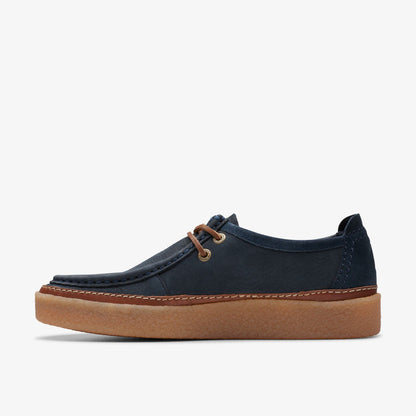 Clarkwood Moc Navy Nubuck - Clarks New
