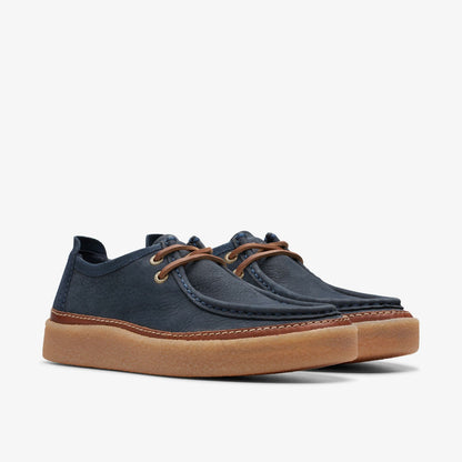Clarkwood Moc Navy Nubuck - Clarks New
