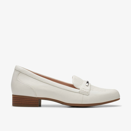 Juliet Aster Off White Leather - Clarks Best Price