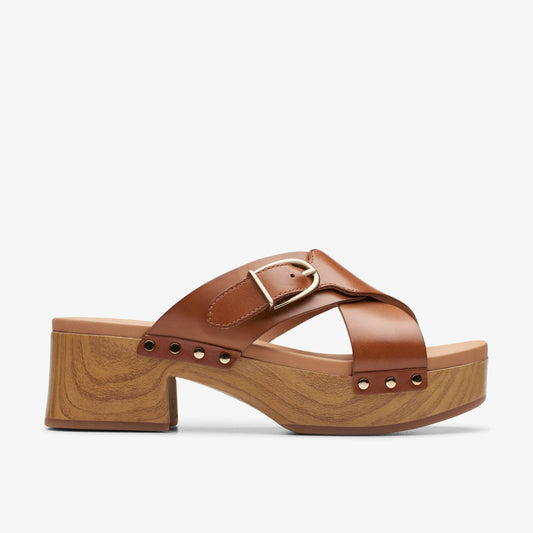 Sivanne Walk Tan Leather - Clarks Classic