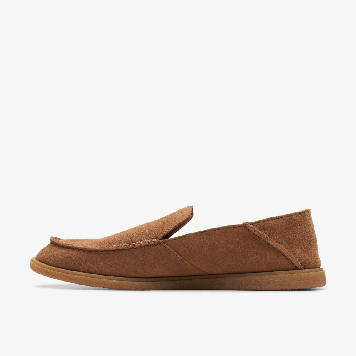 Clark Bay Step Loafer Cola Suede - Clarks Trending