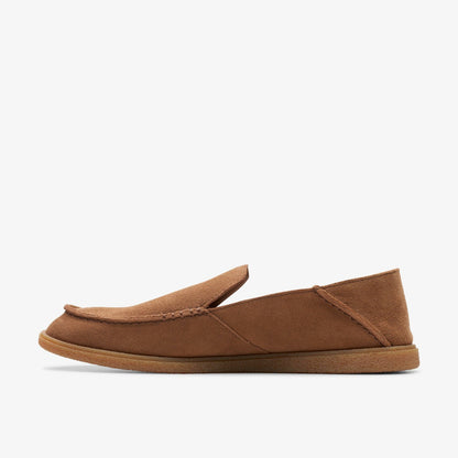 Clark Bay Step Loafer Cola Suede - Clarks Trending
