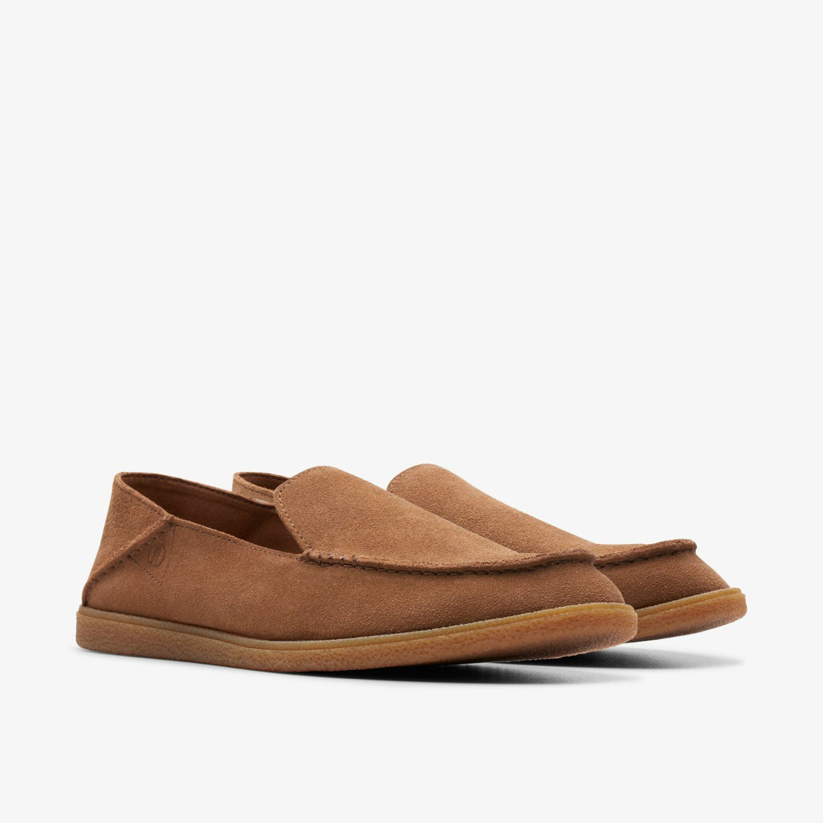 Clark Bay Step Loafer Cola Suede - Clarks Trending