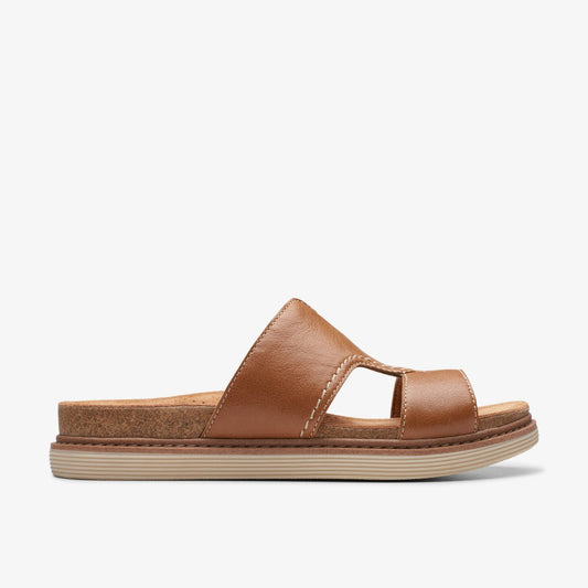Arwell Walk Tan Leather - Clarks Trending