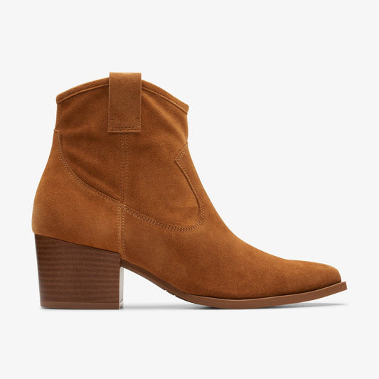 Elder Rae Tan Suede - Clarks Best Seller