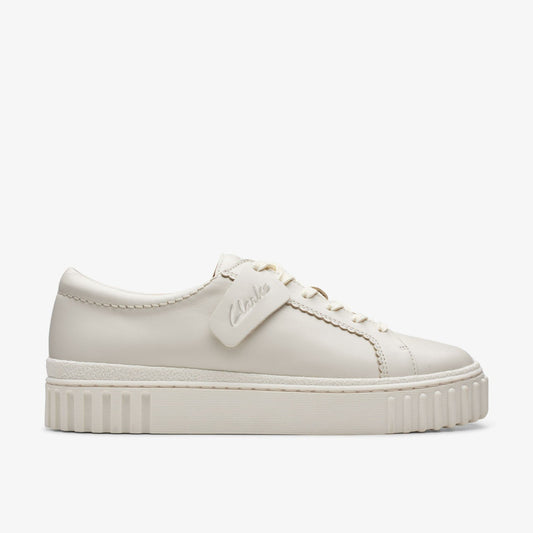Mayhill Walk Off White Leather - Clarks Popular