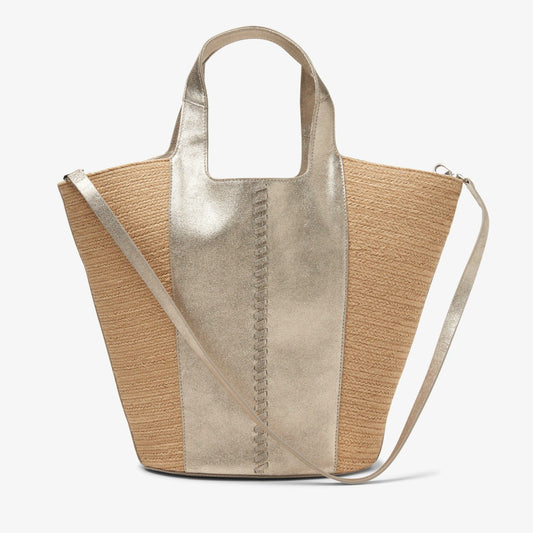 Summery Large Champagne Leather - Clarks Sale
