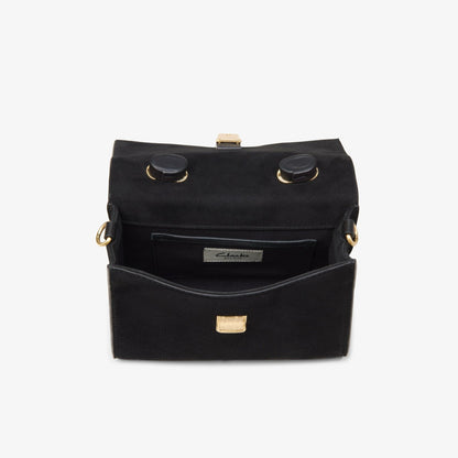 Roslyn Ritzy Black Suede - Clarks Everyday