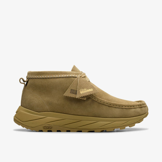 Wallabee Eden Dark Sand Suede - Clarks Great Value
