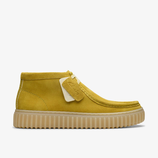Torhill Hi Lime Suede - Clarks Popular