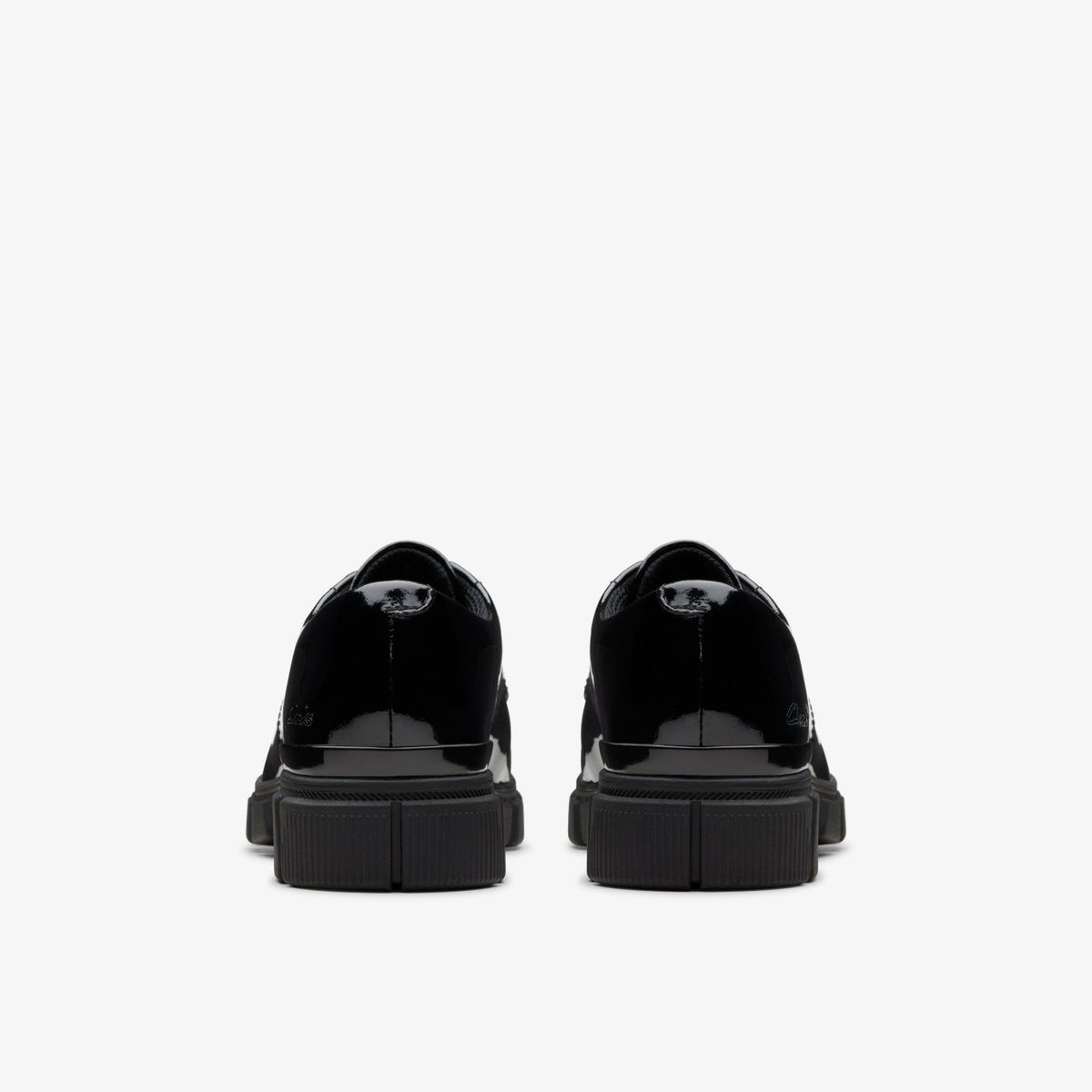 Evyn Lace Kid Black Patent - Clarks Discount