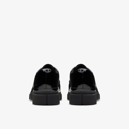 Evyn Lace Kid Black Patent - Clarks Discount