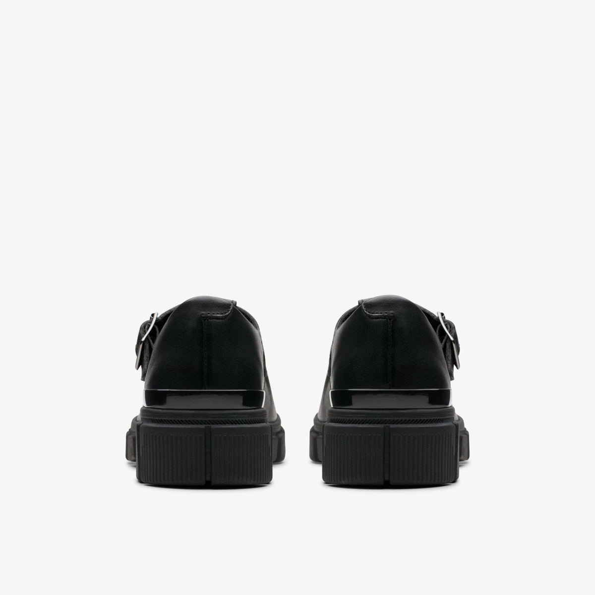 Evyn Bar Youth Black Leather - Clarks Sale