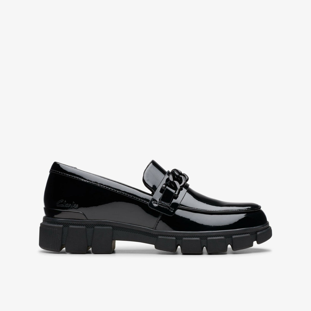 Evyn Walk Kid Black Patent - Clarks Classic