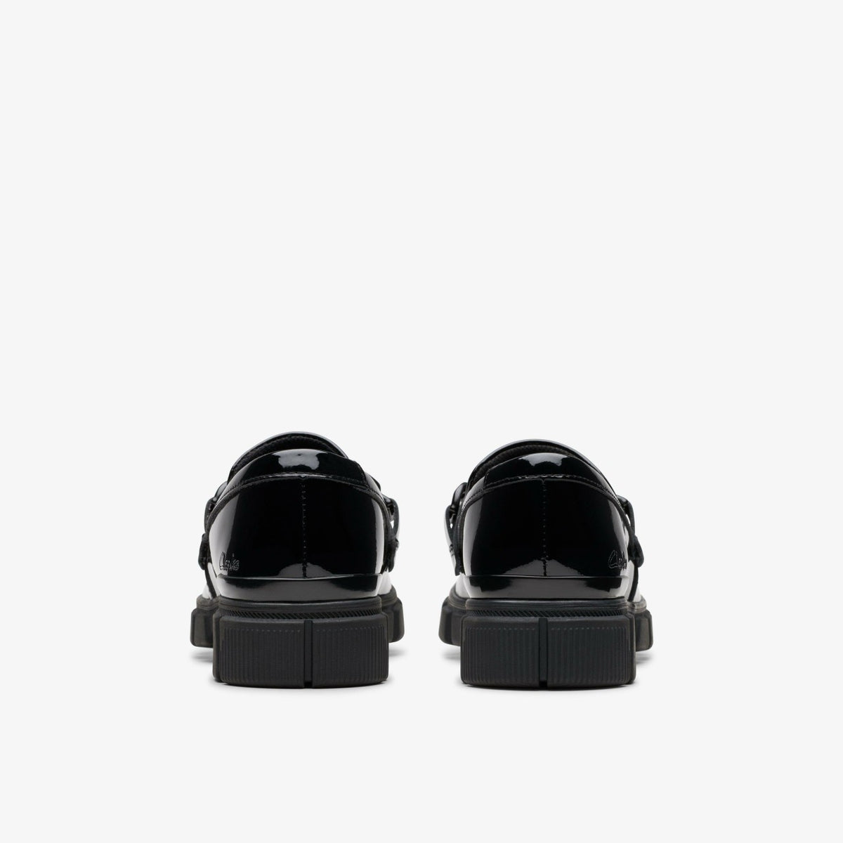 Evyn Walk Kid Black Patent - Clarks Classic