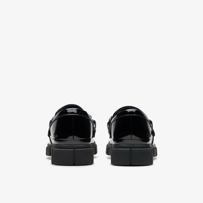 Evyn Walk Kid Black Patent - Clarks Classic