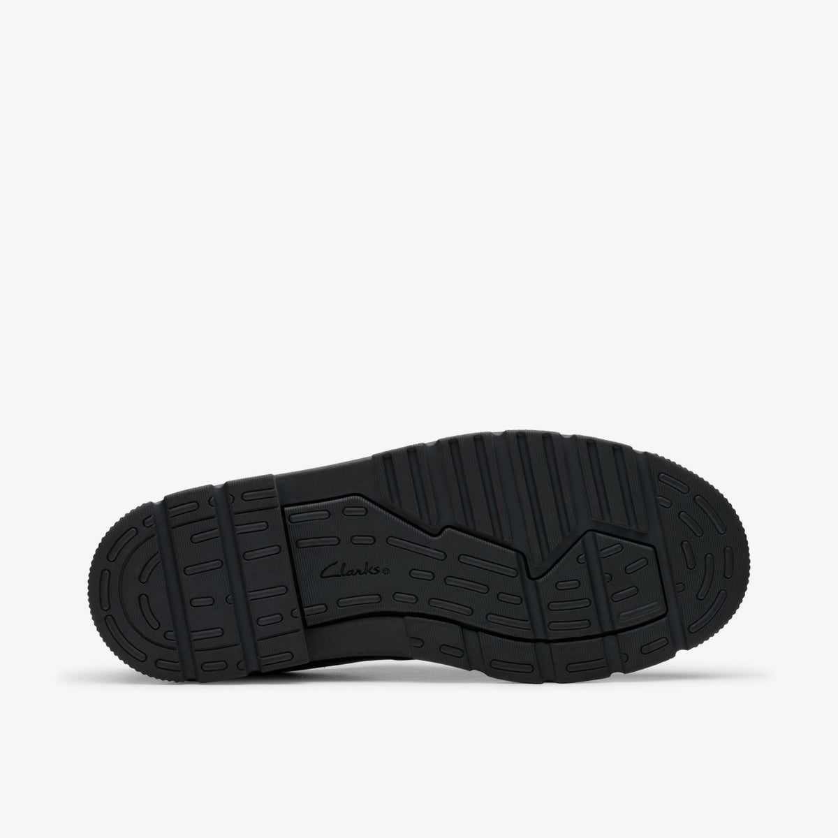 Lorcam Loop Youth Black Leather - Clarks Special Offer