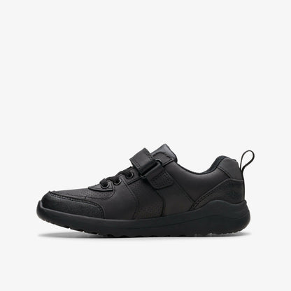 Daze Bright Kid Black Leather - Clarks New
