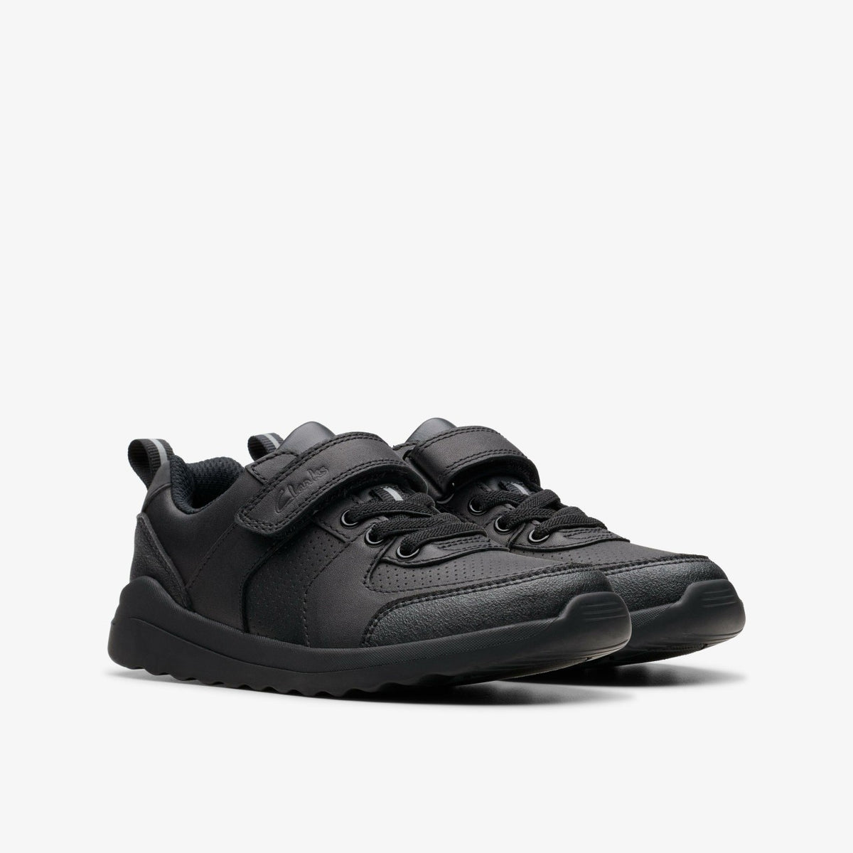 Daze Bright Kid Black Leather - Clarks New